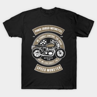 Power Cruiser Motorcycle T-Shirt